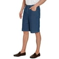 thumbnail image 3 of Turtle Bay New York Men's Stretch Waist Pull On Shorts in Denim Fabric - Free of Buttons & Snaps, 3 of 4