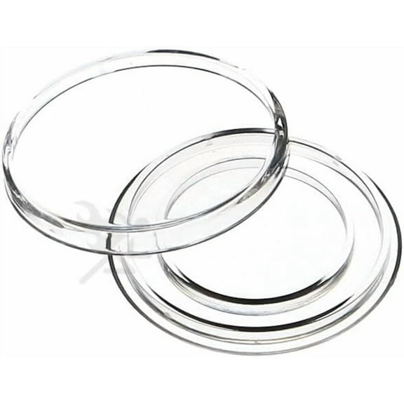 OnFireGuy 25pcs 19mm Direct Fit "A19" Coin Capsule Holders for Pennies | Protective Coin Cases for US Penny Cent Wheat Pennies