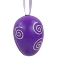 thumbnail image 5 of Northlight 29ct Painted Floral Spring Easter Egg Ornaments 3.25" - Pink/Purple, 5 of 8