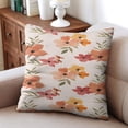 thumbnail image 4 of Farmhouse Throw Pillow Covers: Spring Decorations, 16x16inch, Set of 2 - Outdoor Linen Cushion Cases for Home Decor, 4 of 7