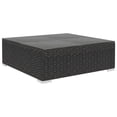 thumbnail image 5 of vidaXL 10 Piece Garden Lounge Set with Cushions Poly Rattan Black, 5 of 5