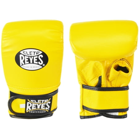 Cleto Reyes Leather Boxing Bag Gloves - Medium - Yellow - 0