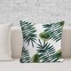 thumbnail image 3 of Funda de almohada de lino con planta de bosque tropical, funda de cojín, decoración para coche, boda, coche (F#), 3 of 8