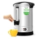 thumbnail image 1 of Hervidor Eléctrico de Agua Dispensador de 13L NutriChef, Calentador de Bebidas con Tapa Segura, Antigoteo, Función de Mantener Caliente, Acero Inoxidable de Grado Alimenticio, 51 cm x 28 cm x 28 cm, 1 of 7