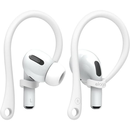 elago AirPods Pro Ear Hooks for Apple AirPods Pro, AirPods Pro 2nd Gen, AirPods 3rd, AirPods 1 & 2 (White) - AirPods EarHooks hold your AirPods securely, Great for fitness activities