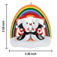 thumbnail image 3 of Maxora personalized Christmas ornament LGBT Penguin Love, 3 of 7
