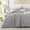Light Grey, variant on Love's cabin Fleece Queen Comforter Set 3-Piece - Super Soft Faux Fur Stripe Jacquard Bedding, 1 Warm Winter Fluffy Comforter with 2 Pillowcases, Beige