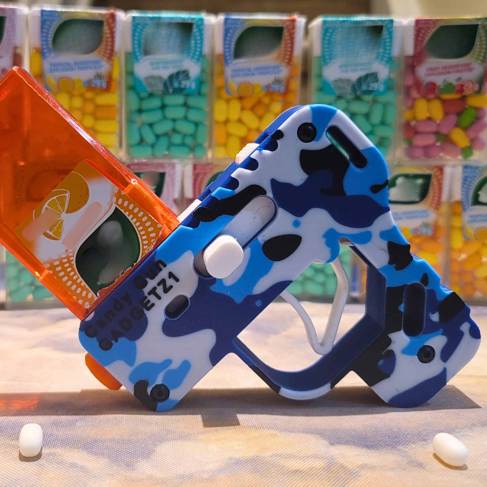 Candy Toy Blaster (Blue Wave)