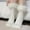 White, variant on Soyumi Comfort Casual Fuzzy Socks Fluffy Womens Cloud Socks Thick Stance Thick Long Cotton Ankle Winter Alpaca Warm Socks For Women Thermal Socks For Women Cute Heated Socks Feetures Cozy, Black