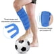 thumbnail image 1 of Muslo Compresion Soportes Ajustable Muslo de Apoyo Adecuado para Aliviar el Dolor de Pierna Aliviar Espasmos Musculares e Inflamación de Tendones por Tendinitis (Azul A) Ecomeon no, 1 of 6