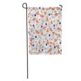 thumbnail image 1 of POGLIP Simple Cute Pattern in Small Scale Contour Flowers Millefleurs Liberty Garden Flag Decorative Flag House Banner 12x18 inch, 1 of 2