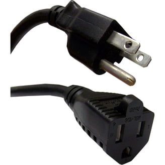 Cavo Alimentazione PC 10 Piedi Cavo Di Alimentazione Kentek 10 Piedi (3 Metri) IEC320 C13 A C14 - 18AWG, 10A, Per PC, UPS, PDU Cavo Nero