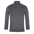 thumbnail image 4 of YLSDY Men's High Neck Mink Fleece Sweater Loose Knitted Sweaters Pullover Keep Warm Soft Business Jumper Top Gray XL, 4 of 6
