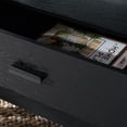 thumbnail image 4 of SAFAVIEH Couture Jaylessa Modern Nightstand with 2 Drawers, Black, 4 of 15