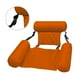 thumbnail image 3 of Tumbona inflable portátil para piscina, cómoda, inflable, con hamaca, juguetes para niños y adultos. naranja, 3 of 4