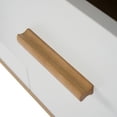 thumbnail image 7 of Modern Dresser for Bedroom, 6 Drawers Dresser with Wood Handles & Legs, 7 of 7