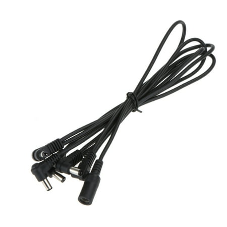 5 Ways Electrode Daisy Chain Harness Cable Copper Wire for Guitar Effects Power Supply Adapter