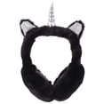 thumbnail image 3 of Orejeras de peluche de cuerno de unicornio ajustables para invierno y otoño., 3 of 5