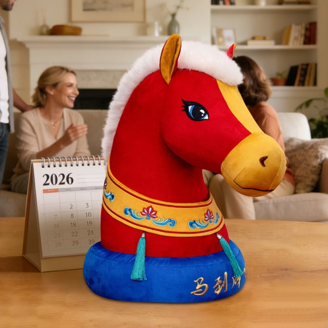 BotaniNest Tête de Cheval Réaliste Présentoir Éducatif d'Anatomie Équine pour Collectionneurs et Amateurs