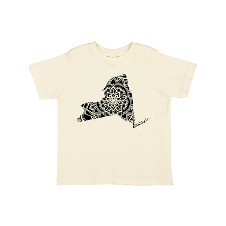 

Inktastic New York Silhouette Mandala Gift Toddler Boy or Toddler Girl T-Shirt