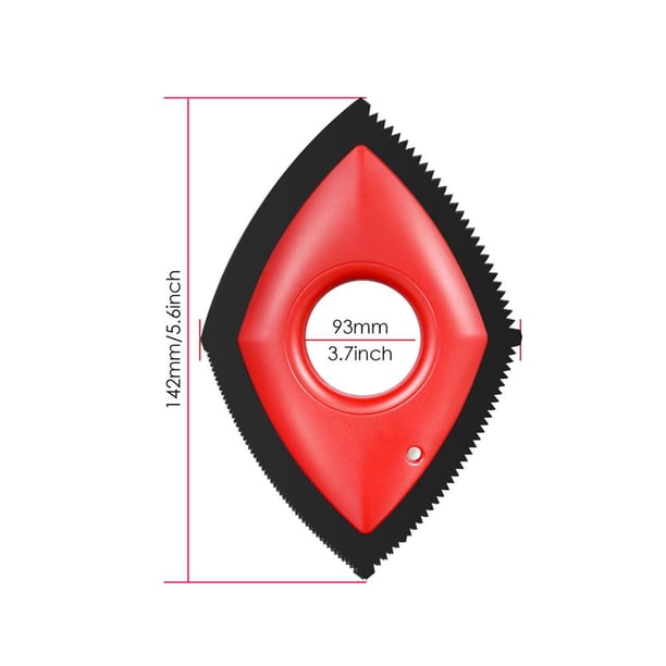 Mini removedor de pelo para mascotas, cepillo para quitar pelo de perro y gato, detallista de pelo de coche (rojo) Sywqhk Libre de BPA