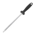 thumbnail image 1 of Carbon Steel Sharpening Steel Honing Rod for Knives, Professional Kitchen Chef Sharpener with Comfortable Plastic Handle, 1 of 5