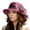 Wine, variant on HNMKIU Elegant Women's Wide Brim Sun Hat for Wedding Tea Party Summer Outdoor Occasions Pink,M