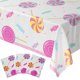 thumbnail image 1 of Manteles de mesa Blue Orchards Candy, paquete de 3 unidades, 108 x 137 cm, diseño de caramelos, 1 of 2