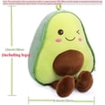 thumbnail image 6 of NCQ 16.5 inch Avocado Plush Toy Pillow Gift, Lovely Fruit Plush Toy Doll, Suitable for Children, Girls, Boys and Holiday Gifts, 6 of 7