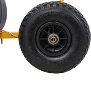 Roromall Snow Pusher Snow Shovel with Wheels Adjustable Angle Handle Snow Removal Tool 29 Blade Snow Plow