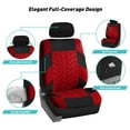 thumbnail image 3 of FH Group Travel Master Universal Seat Covers Fit For Car Truck SUV Van, Comfortable, Non-Slip Backing, Easy to Install  - Front Set, 3 of 5