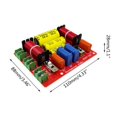 thumbnail image 2 of Apooke 2 Way Audio Speaker Frequency Divider Module Treble Bass Hi-Fi Audio Crossover Filter Distributor Board for DIY Speaker, 2 of 14