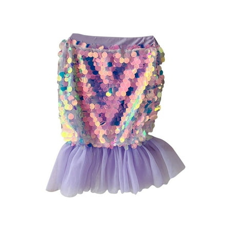 

Toddler Girl Sequin Pencil Skirt With Pleated Tulle Fishtail Girls Summer Dress Rainbow Flower Tulle Skirt Toddler Tutu Girls Summer Dress Baby Girl Clothes