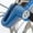 Blue, variant on Lume Wear Heavy Duty Motorcycle Disc Lock a 110 DB Alarm Disk Brake Lock for Scooter and Moped. A Hardened Steel Security Lock with Reminder Cable for Anti Theft Protection