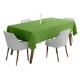 thumbnail image 1 of Vargottam Indoor/Outdoor Rectangular Tablecloth 58 x 82 in. Waterproof Pear Green with Umbrella Hole, 1 of 6