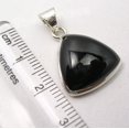 thumbnail image 3 of SilverStarJewel 925 Silver Black Onyx Pendant 1" Women Fashion Jewelry, 3 of 3