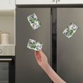 thumbnail image 5 of Purple Flowers Pattern 2 Pack 4x2.5 Inch Magnetic Stickers Thick and Strong for Fridge Dishwasher Teaching, 5 of 5