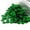 Green, variant on 50 Grams of 4,000 Bedazzlinbeads Loose Shiny Faceted Plastic 6mm Round Cup Sew on Embellishment Sequins (Silver)