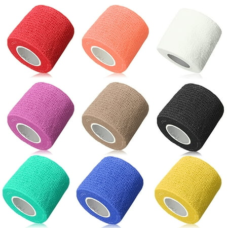 Medical Tape Supplies - First Aid Supplies Tape Medical Health Care Treatment Sports Self-Adhesive Elastic Bandage Gauze