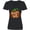 AB-Black, variant on Inktastic Happy Fall Plaid Pumpkin Women's V-Neck T-Shirt