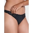 thumbnail image 5 of Joyspun Women's Microfiber and Lace Hipster Panties, 3-pack, Sizes to 3XL, 5 of 8