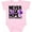 AD-Pink, variant on Inktastic Never Lose Hope Epilepsy Awareness with Balloons and Purple Ribbon Boys or Girls Baby Bodysuit