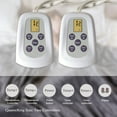 Superjoe Queen Size Electric Blanket 90'' x 84'', Dual Controllers, 10