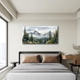 thumbnail image 3 of Imagen de un paisaje forestal nebuloso — Arte decorativo para el hogar, 3 of 5