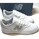 thumbnail image 1 of New Balance Shoes Men's Size 10 Leather White & Gray Low Top Sneakers Shoes, 1 of 5