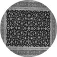 thumbnail image 1 of Ahgly Company Indoor Round Persian Gray Traditional Area Rugs, 5' Round, 1 of 1