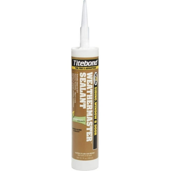 Titebond 44771 WeatherMaster Sealant Cartridge, 10.1 Oz - Clay