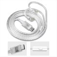 thumbnail image 4 of Cable de Auriculares Tipo C de 2 Chapado en Plata para ZS10 Pro, , ZSN PRO, ZSTX, AS10, Repuesto Original con Micrófono, 4 of 5
