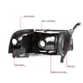 thumbnail image 3 of DNA Motoring For 94-02 Dodge Ram LED DRL Black Clear Corner Headlight Lamps Pair, 3 of 5