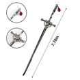 thumbnail image 2 of 4pcs Sword Hair Sticks Retro Metal Hair Sticks Ancient Style Swords Hair Chopsticks for Bun Hair Long Hair, Chinese Hair Accessories for Women, 2 of 8